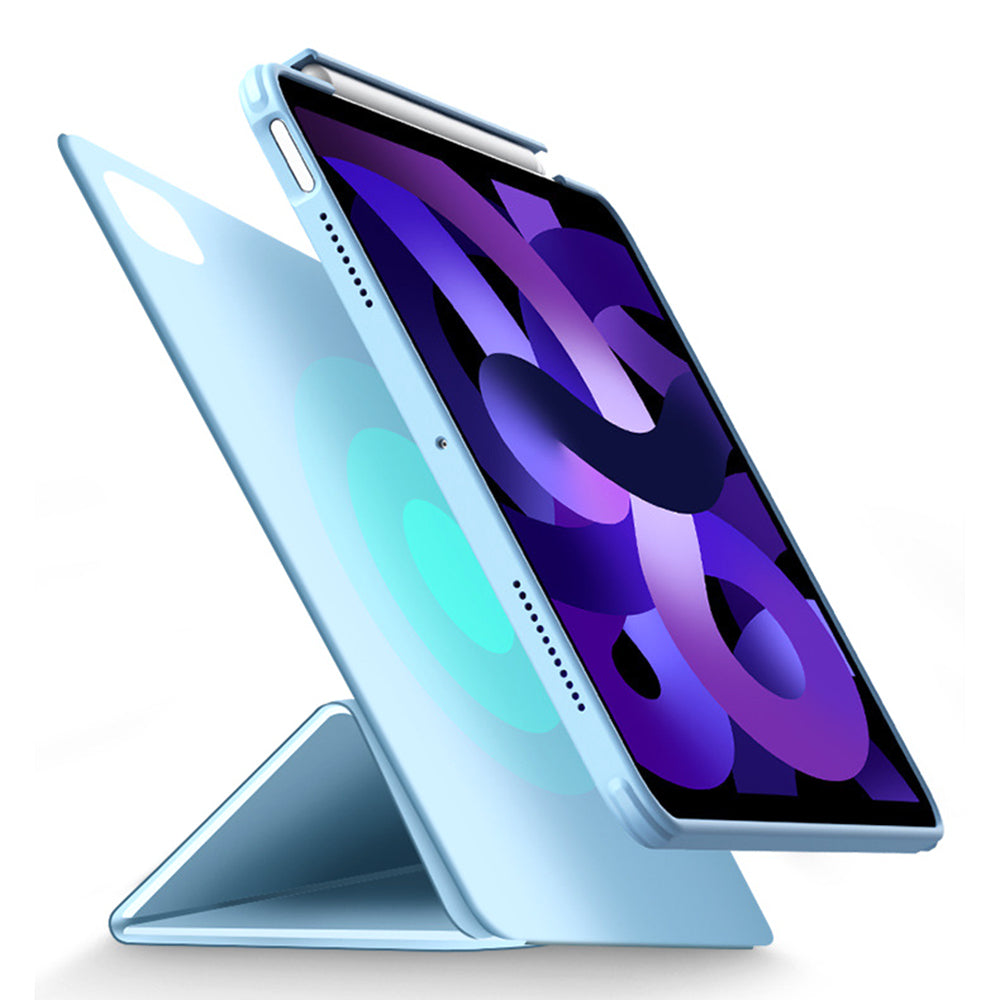 For iPad Pro 12.9 (2022) (2021) (2020) (2018) Detachable Magnetic Back Case Shockproof PU Leather Tablet Stand Cover For iPad Pro 12.9 (2022) (2021) (2020) (2018) Detachable Magnetic Back Case Shockproof PU Leather Tablet Stand Cover